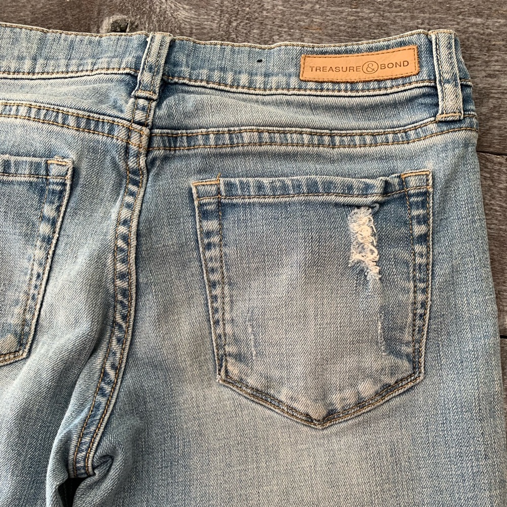 Treasure & Bond Cropped Boyfriend Jeans - Picture 7 of 15
